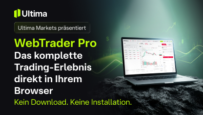 Ultima Markets führt WebTrader Pro ein – eine browserbasierte Handelsplattform