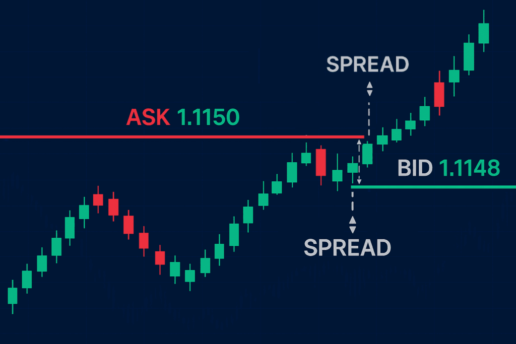 Beza Harga Ask dan Bid ialah Spread