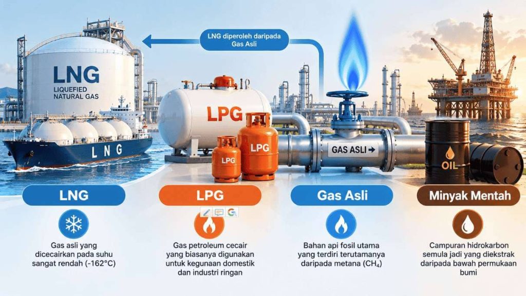 natural gas crude oil lng lpg