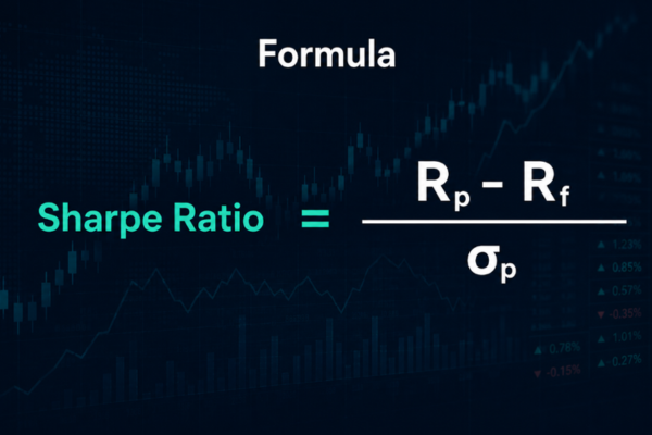 Here is the formula for the Sharpe ratio. - Ultima Markets